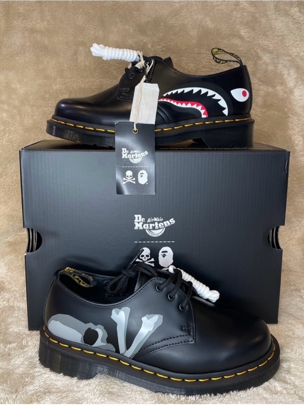 Dr. Martens A BATHING APE® X MASTERMIND JAPAN 1461 SHOES